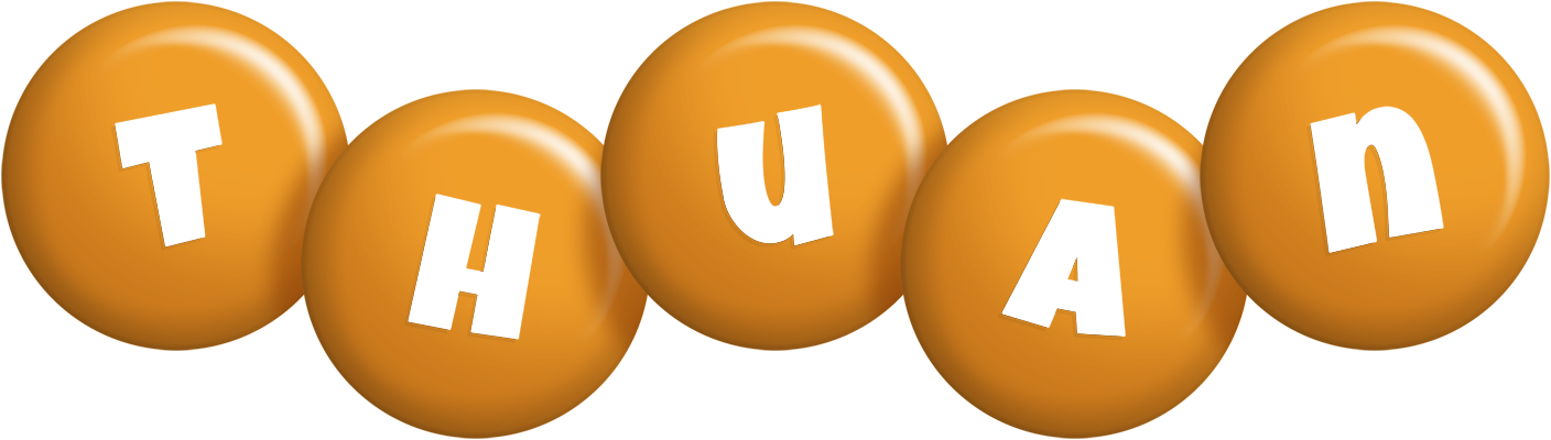 Thuan candy-orange logo