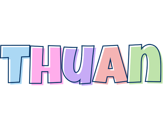 Thuan pastel logo