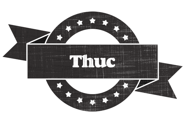 Thuc grunge logo