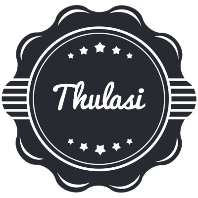 Thulasi badge logo