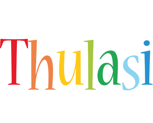 Thulasi birthday logo