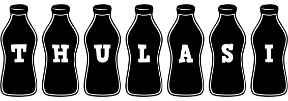 Thulasi bottle logo