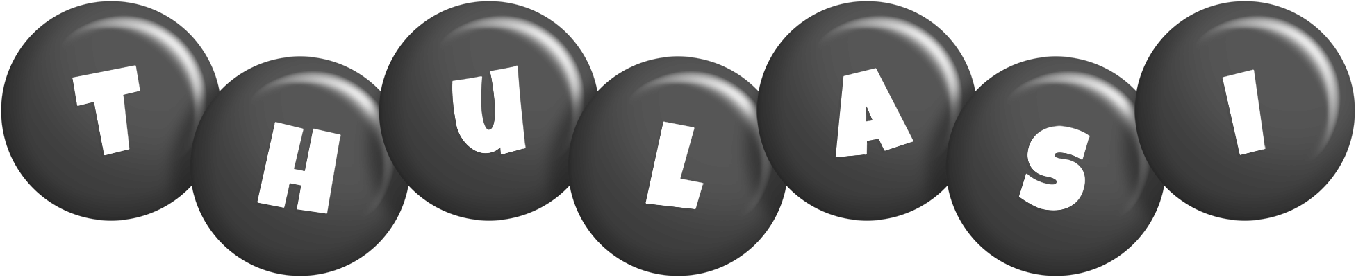 Thulasi candy-black logo