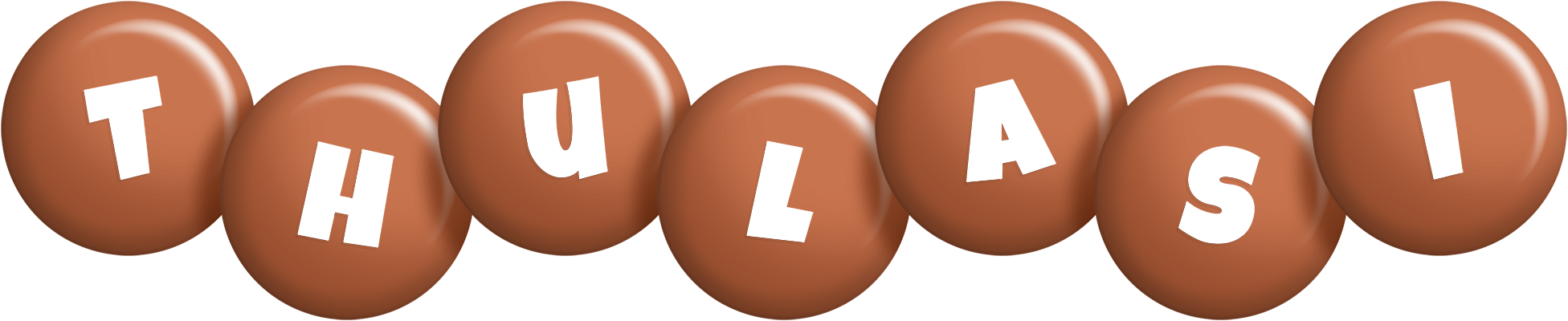 Thulasi candy-brown logo