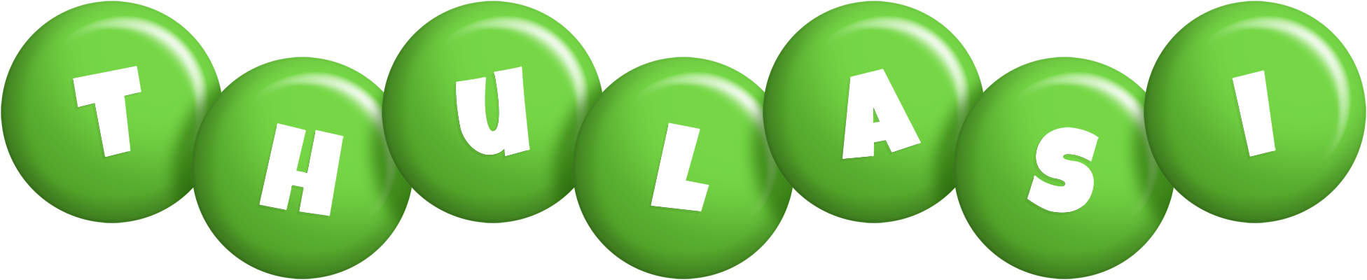 Thulasi candy-green logo