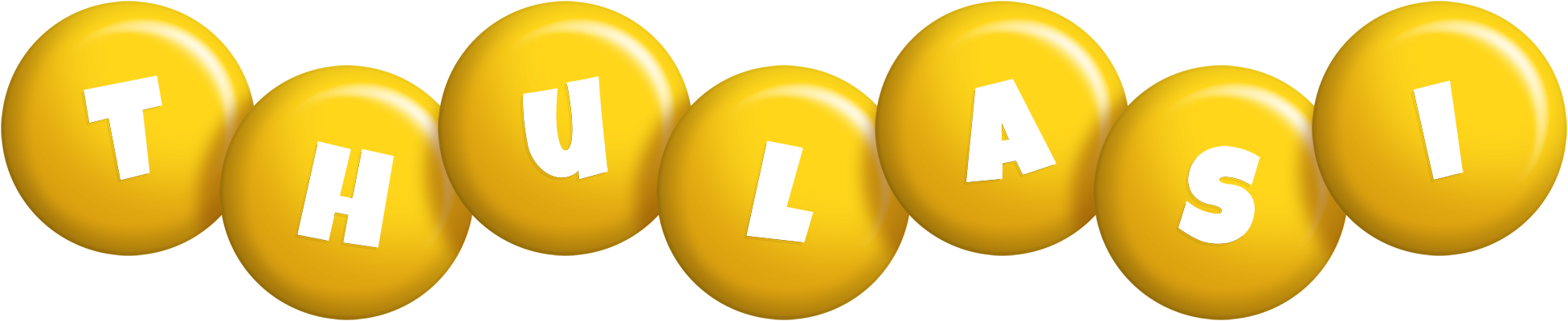 Thulasi candy-yellow logo