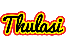 Thulasi flaming logo