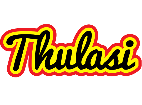 Thulasi flaming logo
