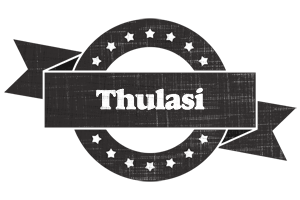 Thulasi grunge logo