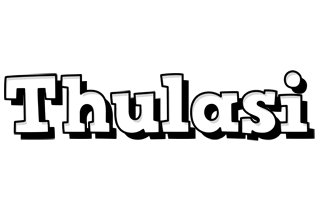 Thulasi snowing logo