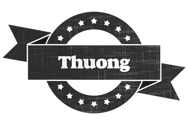 Thuong grunge logo