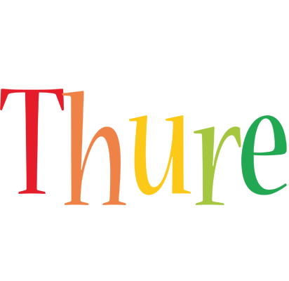 Thure birthday logo