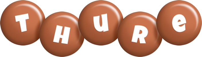 Thure candy-brown logo