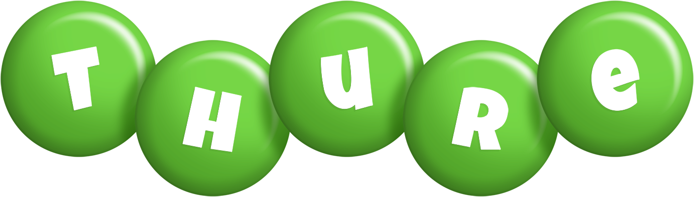 Thure candy-green logo