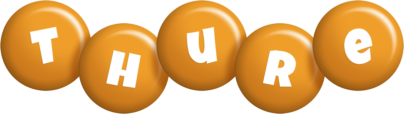 Thure candy-orange logo