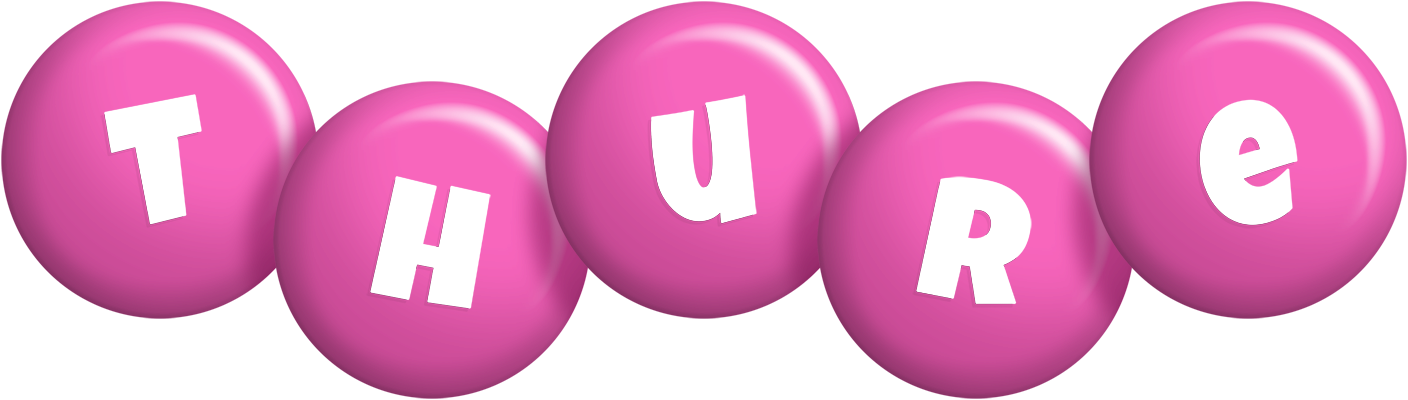 Thure candy-pink logo