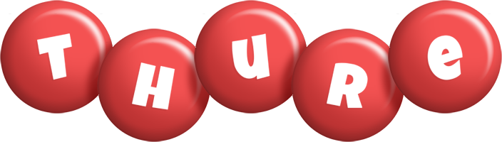 Thure candy-red logo