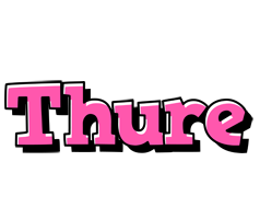 Thure girlish logo