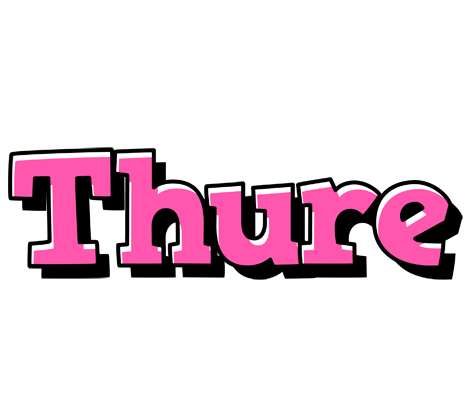 Thure girlish logo