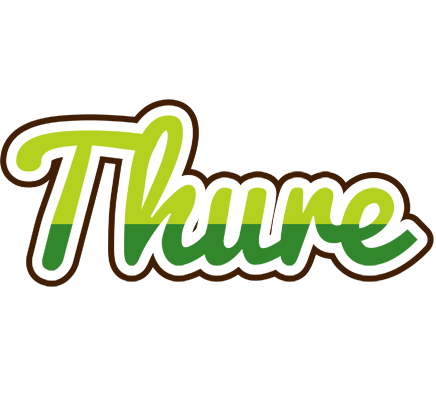 Thure golfing logo