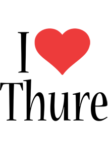 Thure i-love logo
