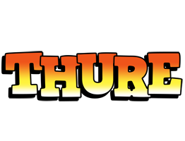 Thure sunset logo