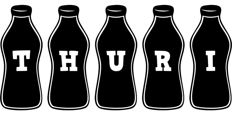 Thuri bottle logo