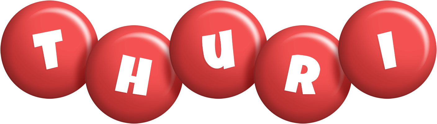Thuri candy-red logo