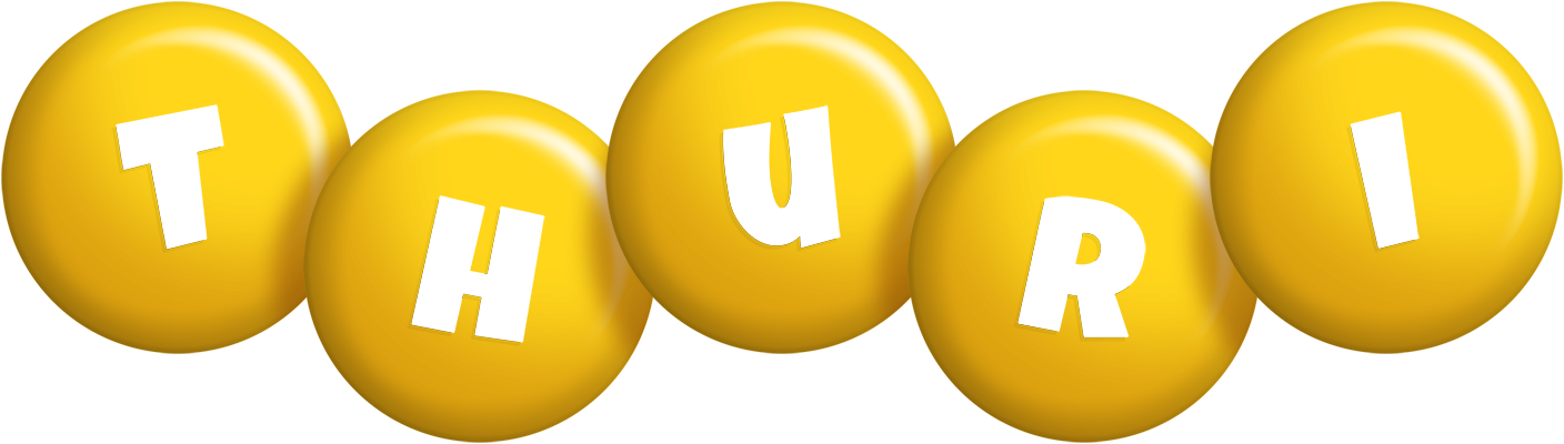 Thuri candy-yellow logo