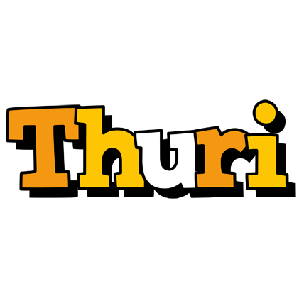 Thuri cartoon logo