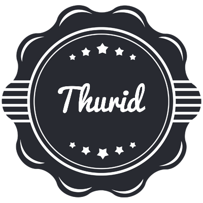 Thurid badge logo