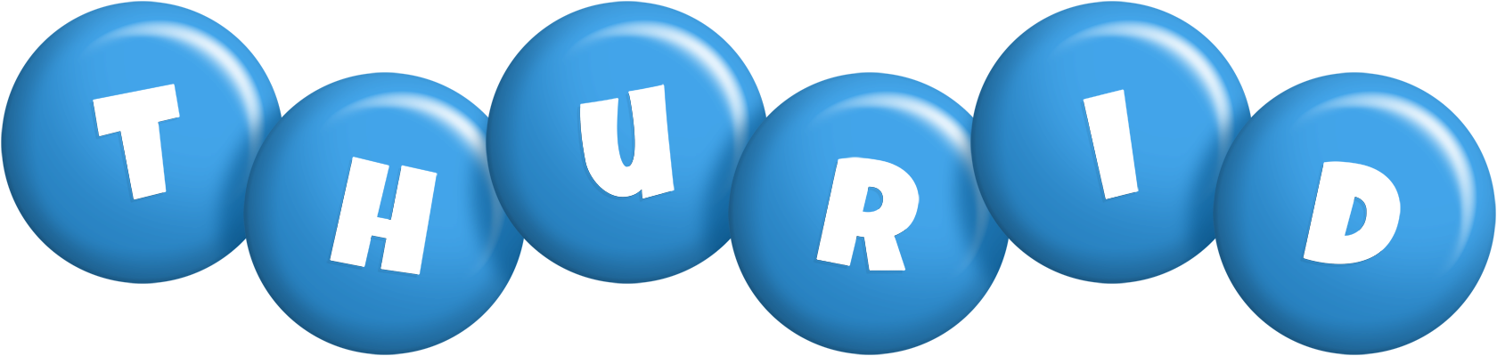 Thurid candy-blue logo