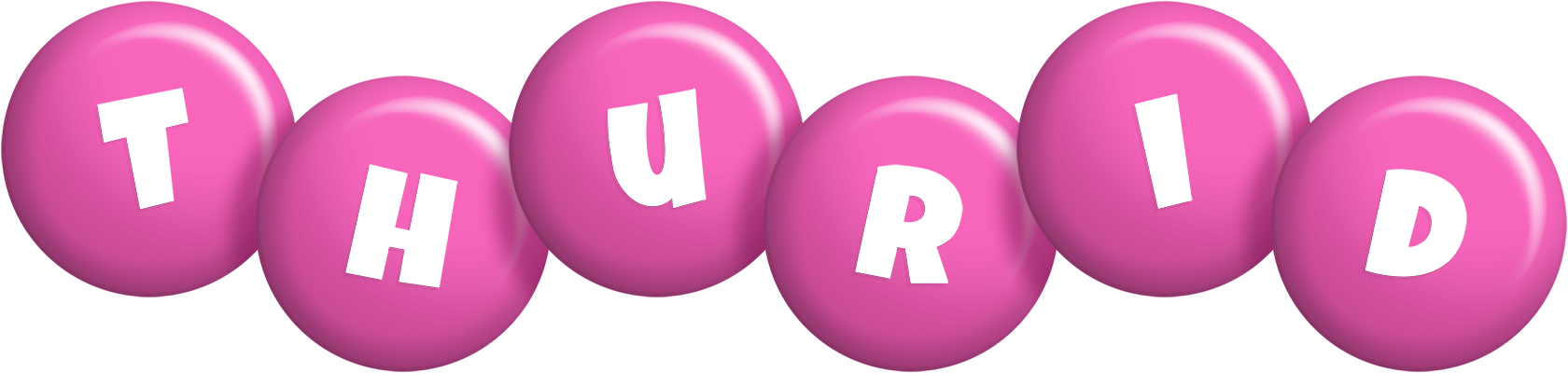 Thurid candy-pink logo