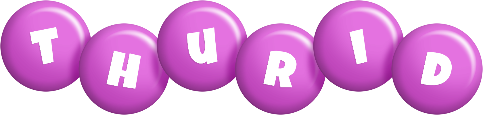 Thurid candy-purple logo