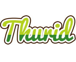 Thurid golfing logo