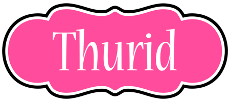 Thurid invitation logo