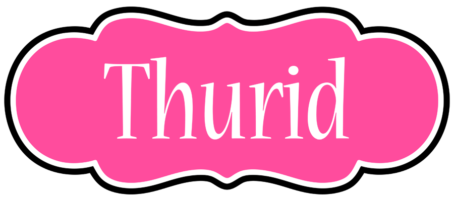 Thurid invitation logo