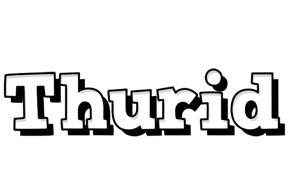 Thurid snowing logo