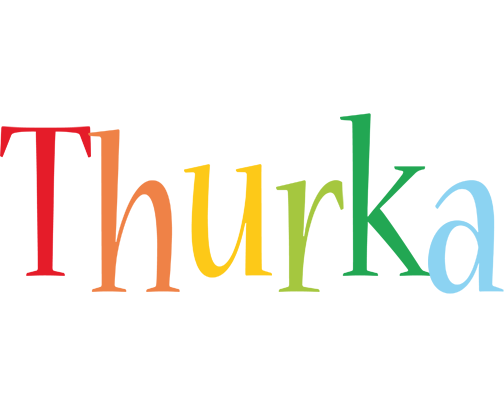 Thurka birthday logo
