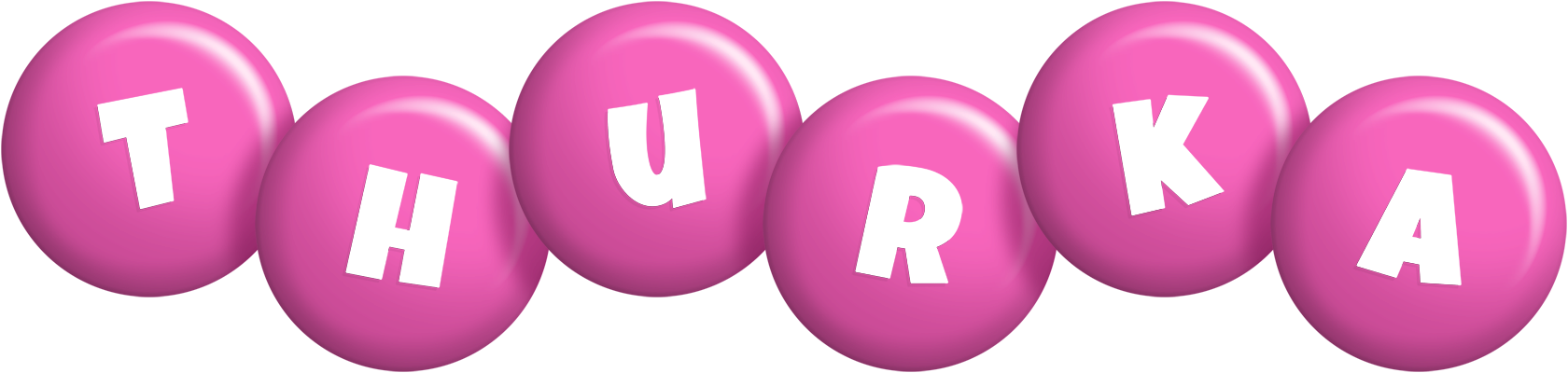 Thurka candy-pink logo