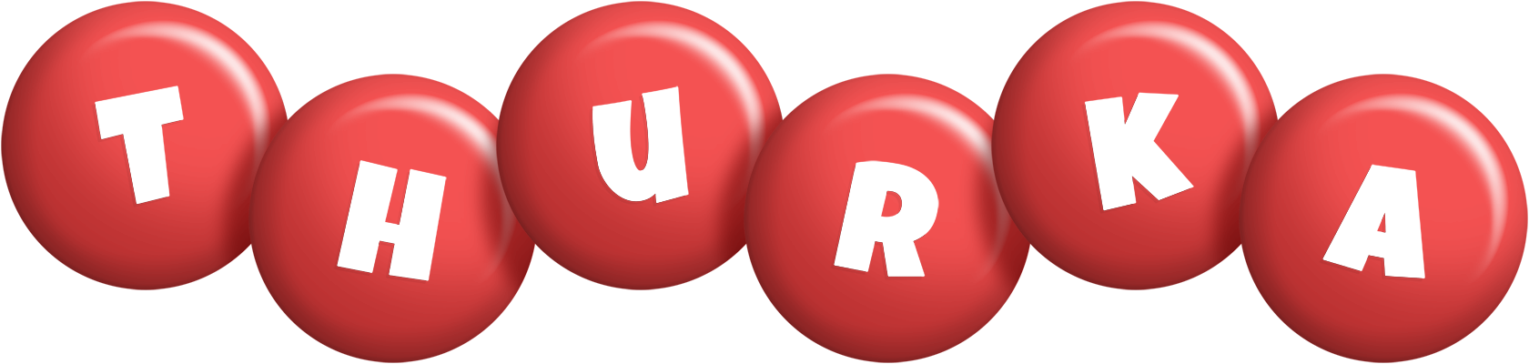 Thurka candy-red logo