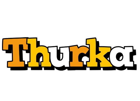 Thurka cartoon logo