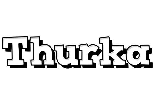 Thurka snowing logo