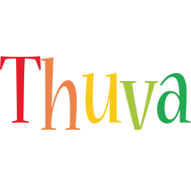 Thuva birthday logo