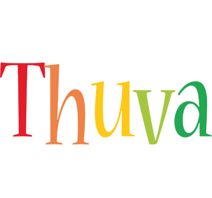 Thuva birthday logo