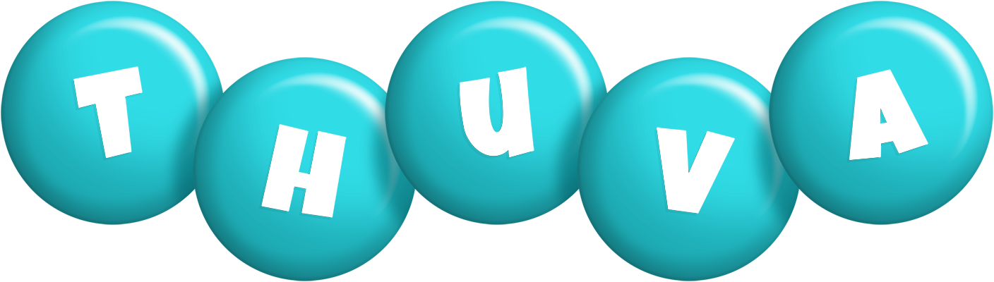 Thuva candy-azur logo