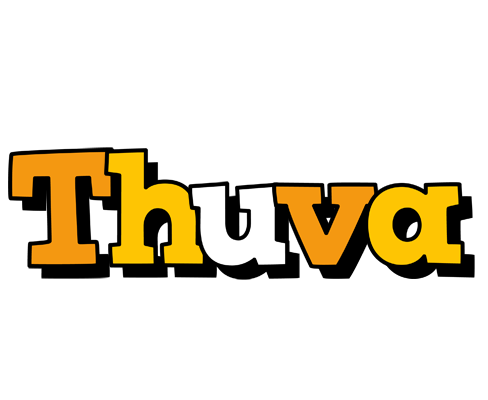 Thuva cartoon logo