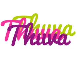 Thuva flowers logo