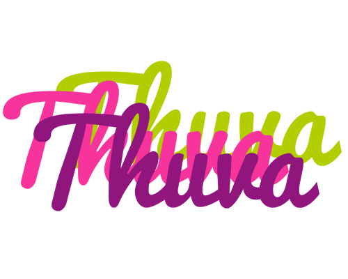Thuva flowers logo