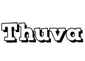 Thuva snowing logo